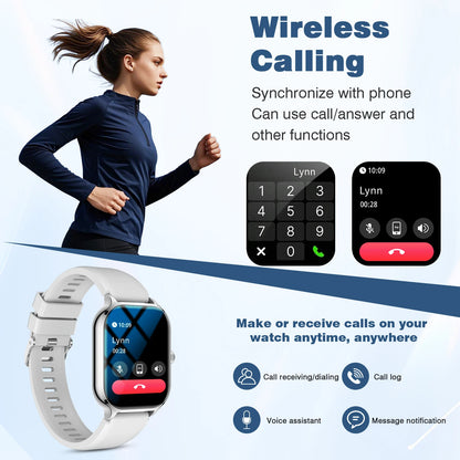 Smart watch, wireless calling, customizable dial, remote photography