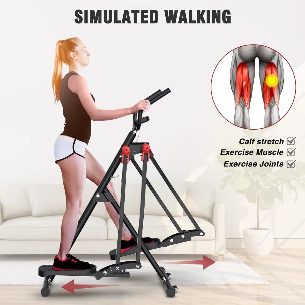 Air Walk Elliptical Glider Machine