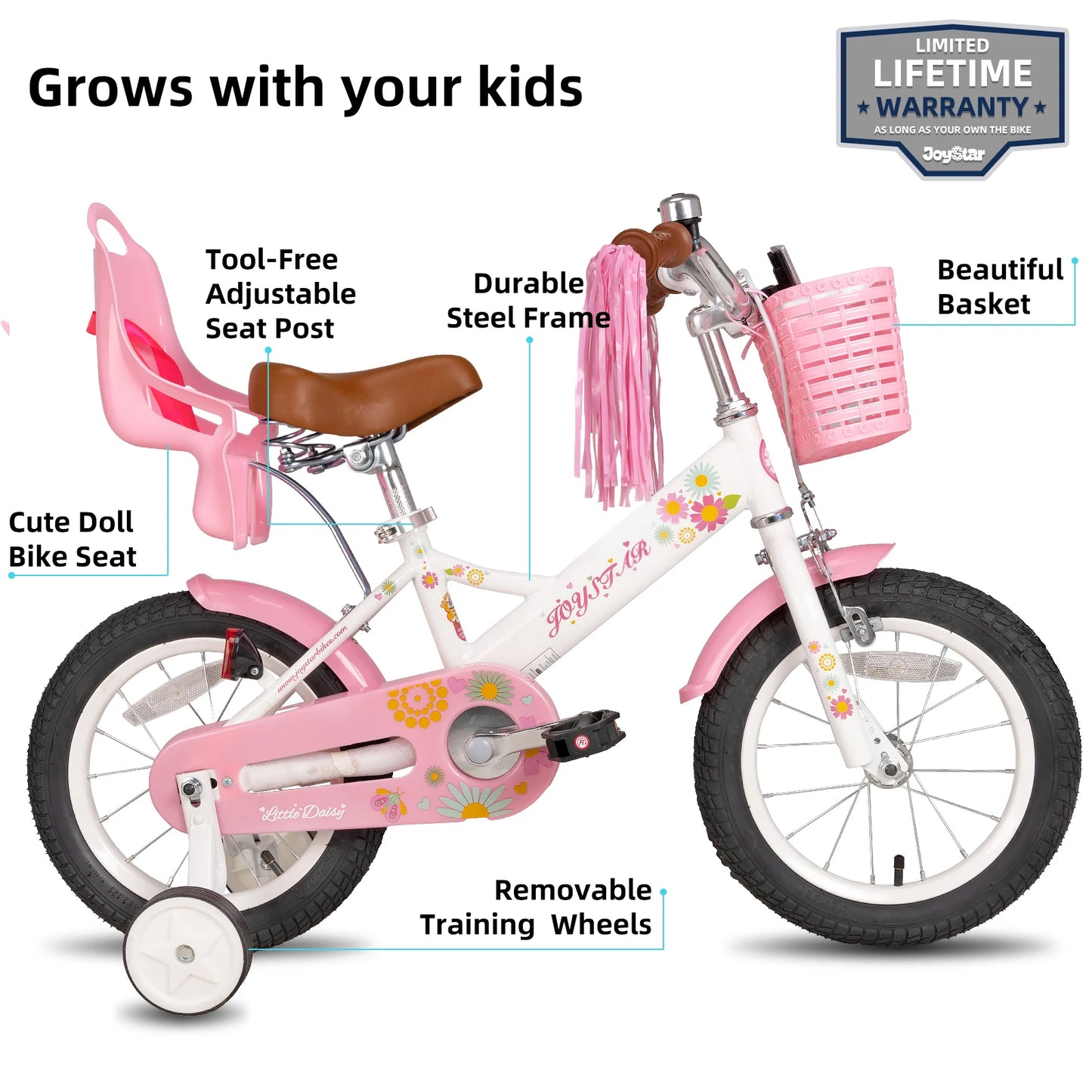 JOYSTAR Kids Bike Ages 2-7 Years
