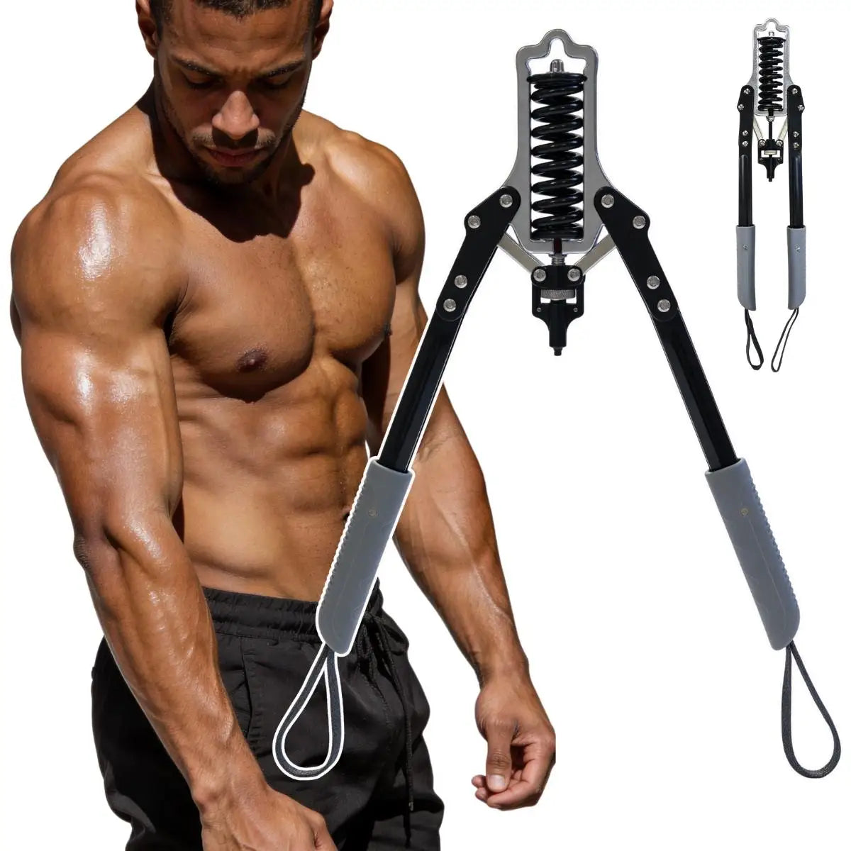 Hydraulic Power Twister Arm Trainer Adjustable 22–440LB