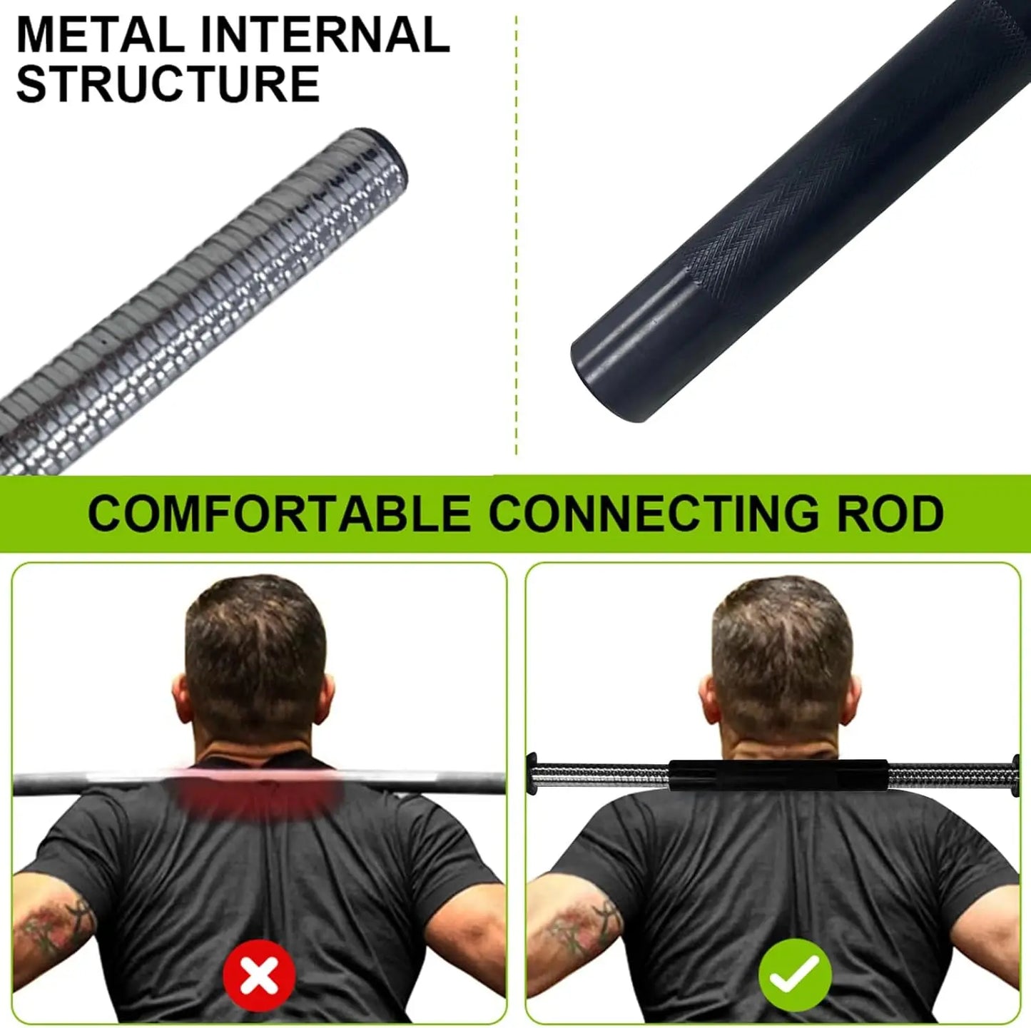 4 in 1 Adjustable Dumbbell Set,44lbs Weight Set