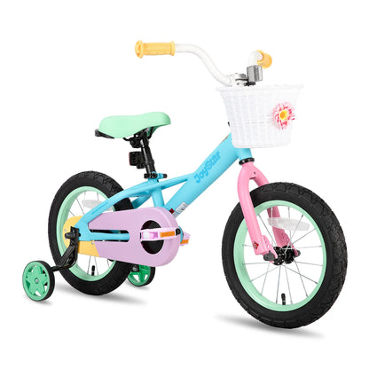 JOYSTAR 12 14 16 Inch Kids Bike 33-53 Inch, Bike with Training Wheels