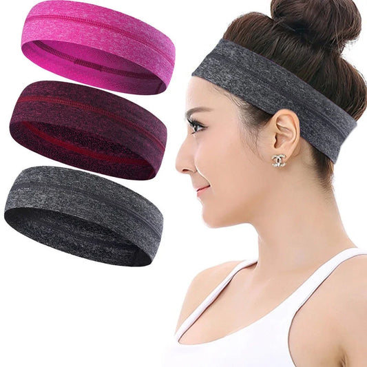 Sports Sweat Headband Elastic  Non-slip Sweat Absorbing