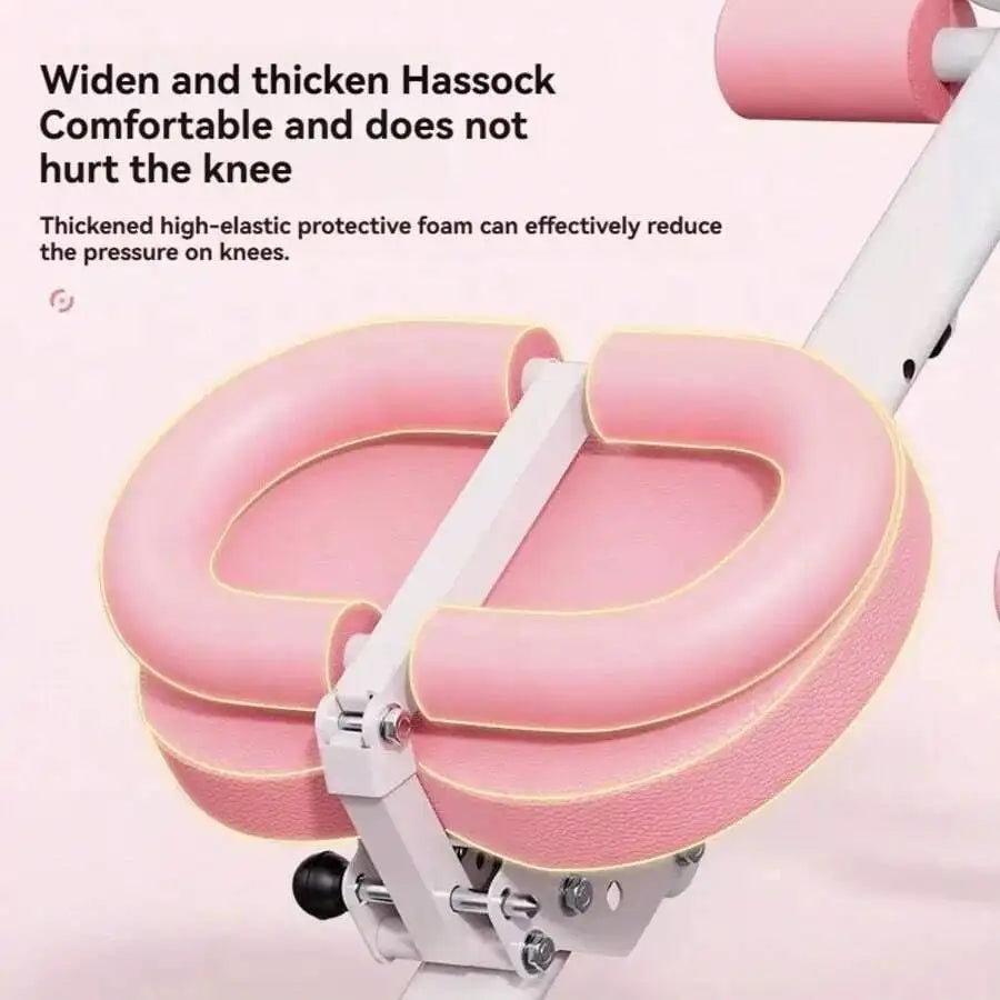Adjustable Ab Trainer Machine With LCD Monitor