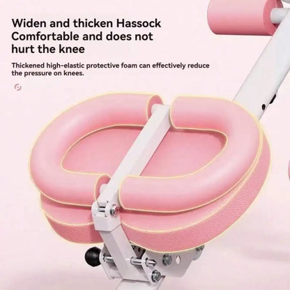 Adjustable Ab Trainer Machine With LCD Monitor