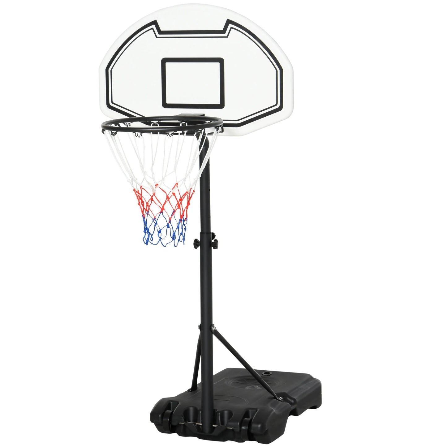 Outdoor Basketball Hoop System Pool Water Adjustable