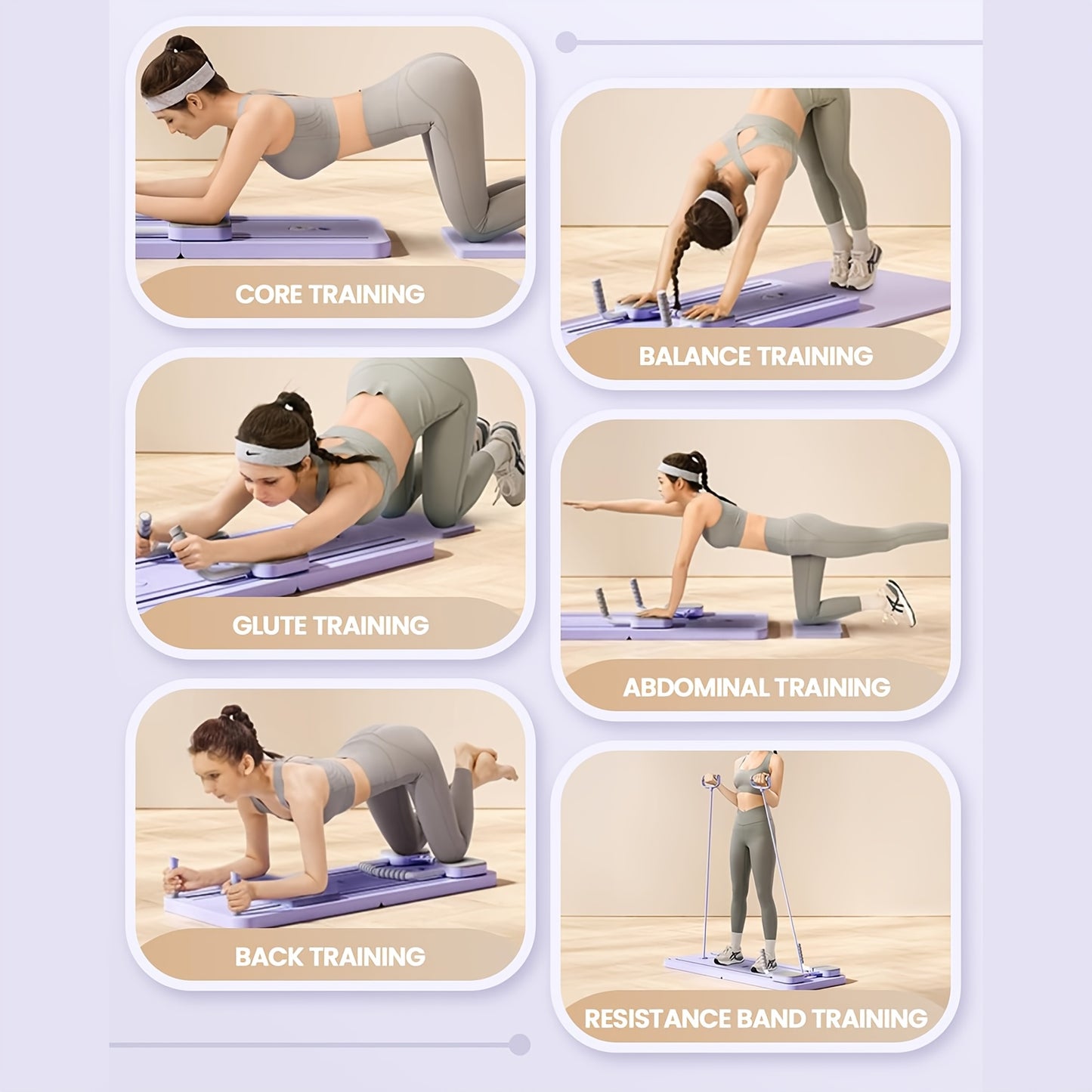 Adjustable Home Workout Ab & Push-up Board